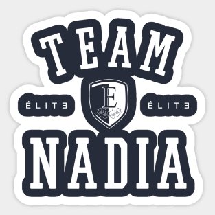 ELITE TEAM NADIA Sticker